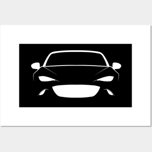 Mazda MX-5 Miata (ND) Face Posters and Art